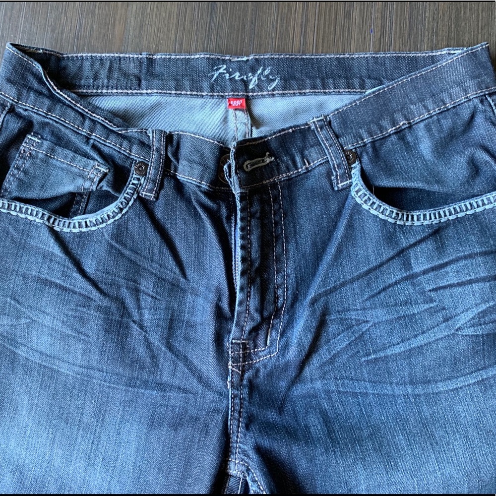 Firefly Boot Cut Distressed Jean